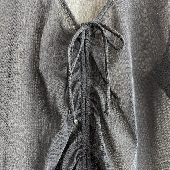 Vintage Le Chateau Y2K sheer top - Picture 4 of 6